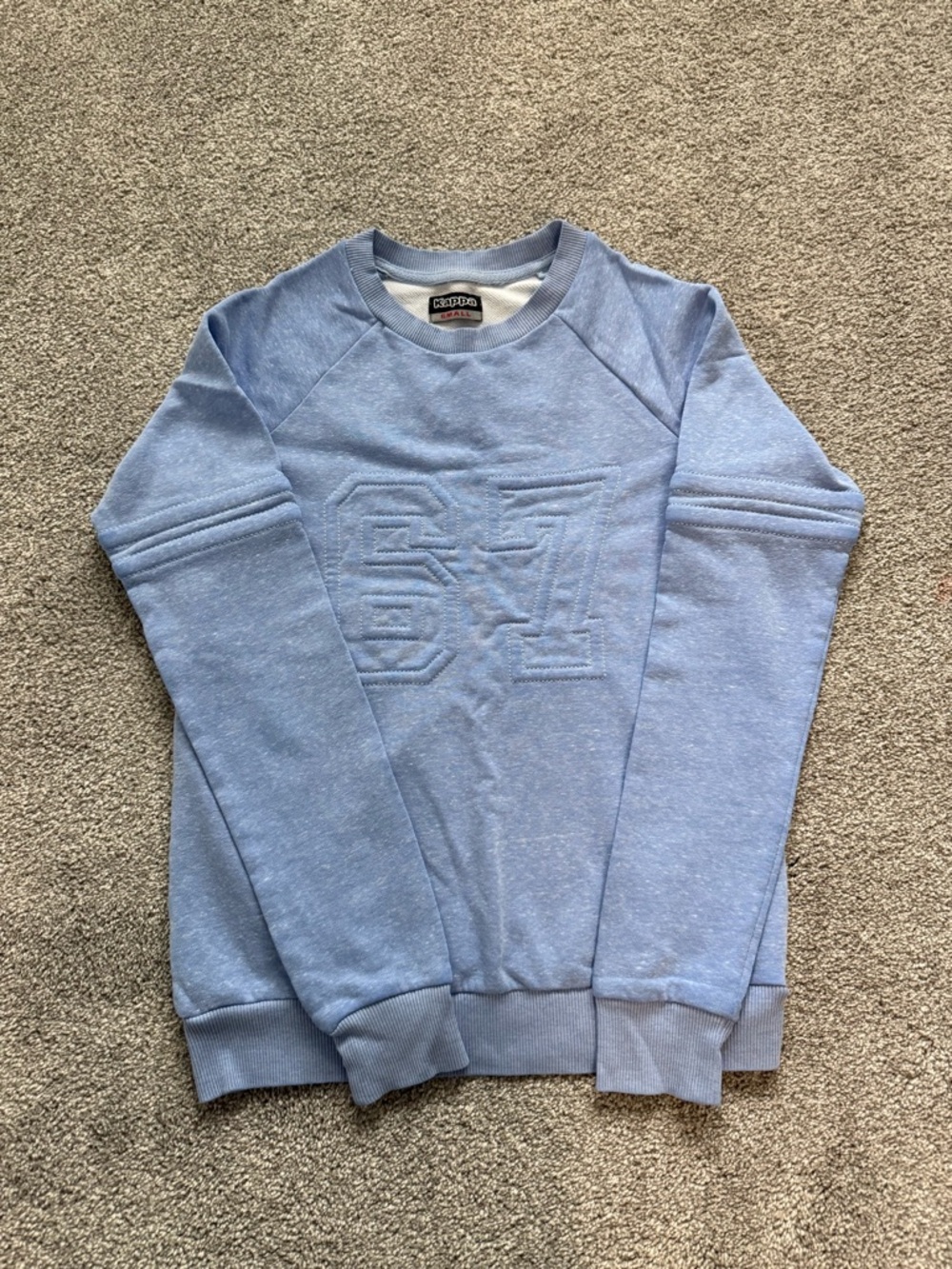 Kappa 67 Light Blue women’s  Crewneck Sweater